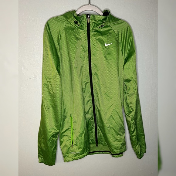 Nike Other - Nike Storm Fit green windbreaker jacket